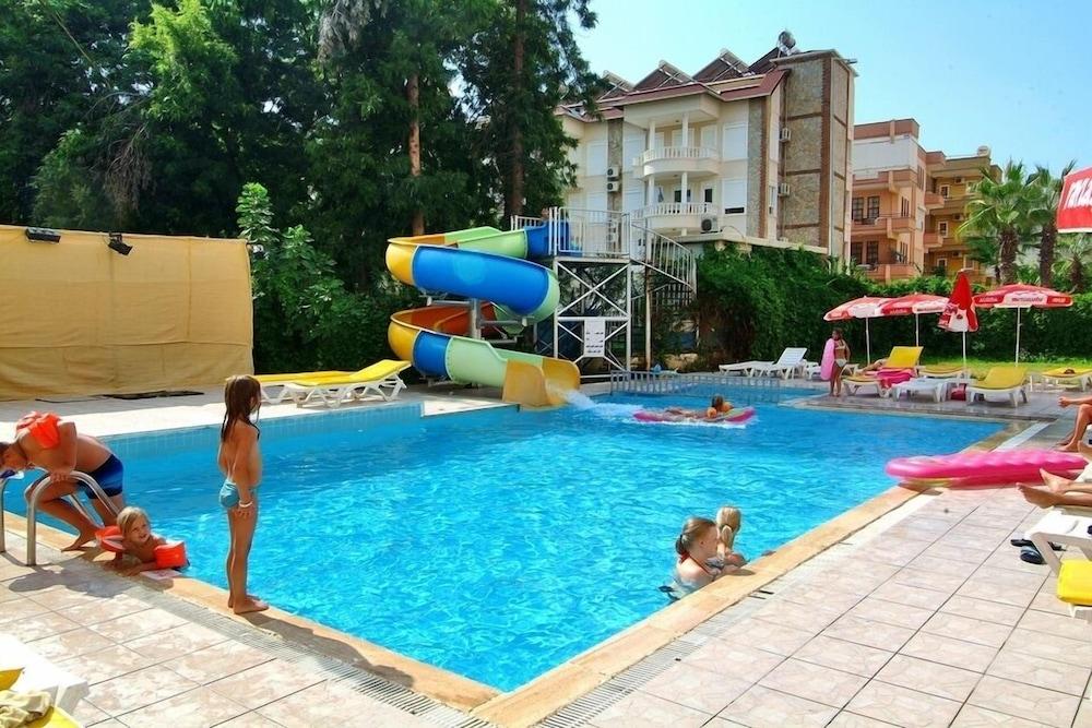 Hedef Kleopatra Golden Sun Hotel Alanya Exterior foto