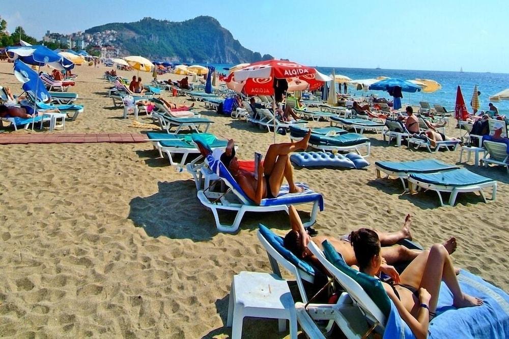 Hedef Kleopatra Golden Sun Hotel Alanya Exterior foto