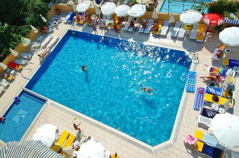 Hedef Kleopatra Golden Sun Hotel Alanya Exterior foto