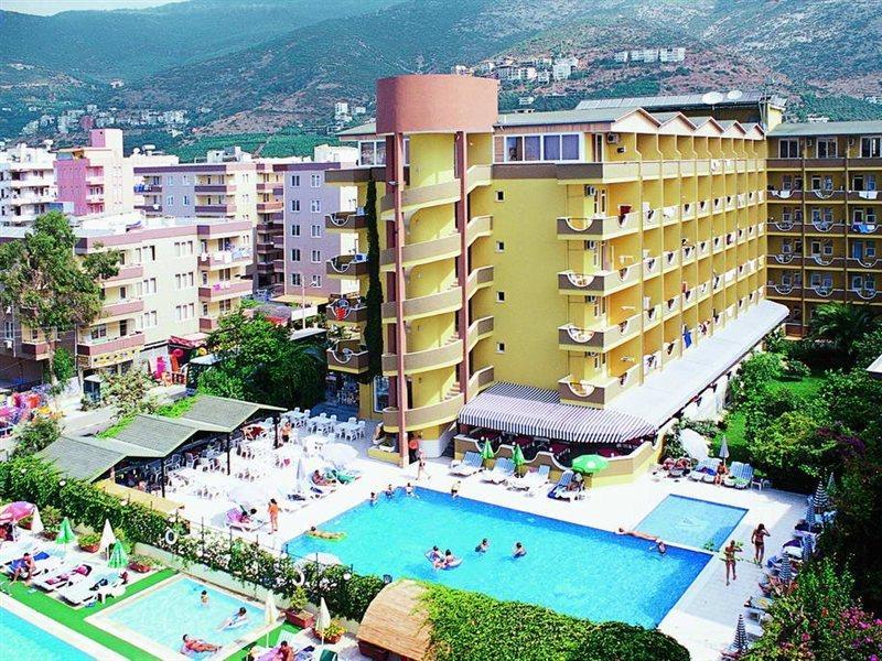 Hedef Kleopatra Golden Sun Hotel Alanya Exterior foto