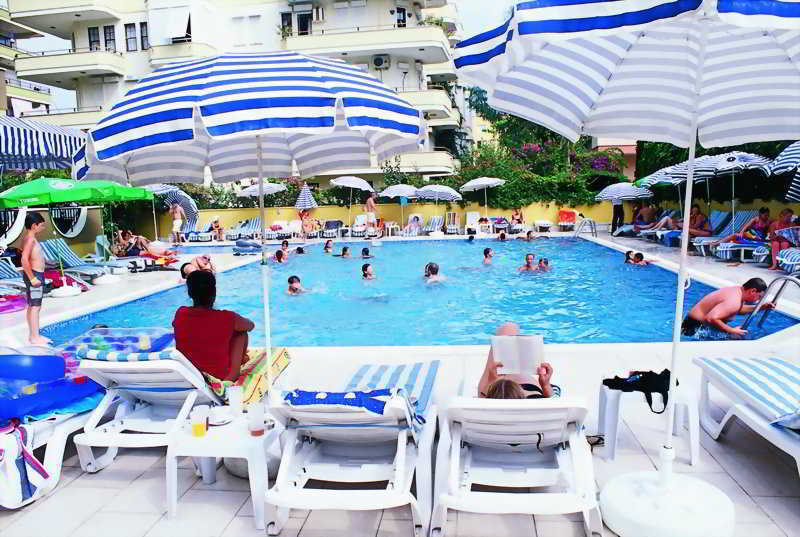 Hedef Kleopatra Golden Sun Hotel Alanya Exterior foto